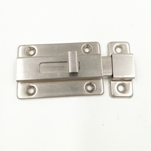 KEYI quincaillerie en acier inoxydable 3 pouces, boulon de <span class=keywords><strong>porte</strong></span> affleurant <span class=keywords><strong>loquet</strong></span> de <span class=keywords><strong>porte</strong></span> de toilette - Product Image 1