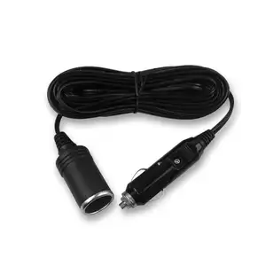 Car Socket Cigar Lighter Charger Plug Custom Cigarette Adapter Power Extensions Sockets Cars 12V Extension Cable