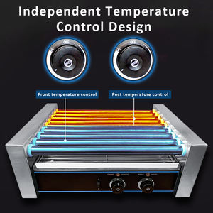 Gril électrique sans fumée de gril de BBQ de dessus de table pour des hot-dogs 5/7/9 - Product Image 2