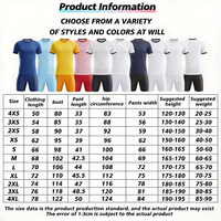 Uniforme de Fútbol Personalizado con Diseño OEM, Nuevo Modelo, Impresión por Sublimación, Transpirable, Conjunto de Camiseta de Fútbol, 95% Poliéster, 5% Elastano