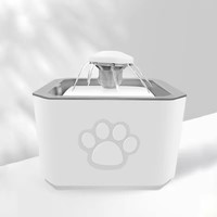 Fontaine à eau pour chats et chiens, bol à eau pour animaux de compagnie, distributeur d'eau automatique pour chiens et chats, fontaine à eau à double usage avec filtre