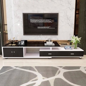Nuovi Colori Opzionali Set di <span class=keywords><strong>Mobili</strong></span> di Lusso per <span class=keywords><strong>Soggiorno</strong></span> dal Design Nordico Moderno con Mobile Porta TV e Tavolino - Product Image 4