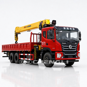 Grúa Montada en Camión Dongfeng de 10 Toneladas, Grúa de Carga Pesada para Construcción y Logística - Product Image 2