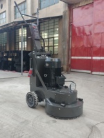 Meuleuse portative automatique pour l'élimination de l'époxy 650 mm 11 kW, meuleuse de sol en béton autoportée à haute efficacité pour usage commercial
