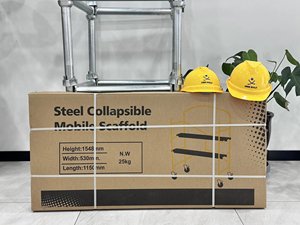 Giàn giáo gấp nhỏ gọn | giàn giáo di động trong nhà/ngoài trời | di động & bền để bảo trì & trang trí - Product Image 5