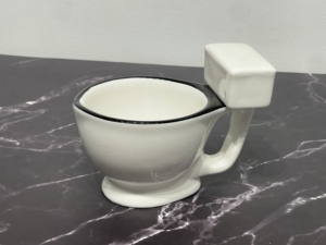 Thiết kế hiện đại gốm Mug cá nhân công nhận sáng tạo nhiệt độ cao Cà Phê/sữa cup nhà vệ sinh hình cup - Product Image 2