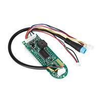 Tablero de Instrumentos con Pantalla BT para Scooter Eléctrico M365 Pro 1S Pro2 Mi3, Medidor de Tablero con Adaptador