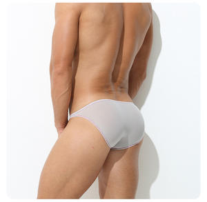 Culottes transparentes en nylon sexy pour hommes, nouveau design, maille respirante, motif imprimé, accessoire <span class=keywords><strong>de</strong></span> mode gay masculin, vente en gros - Product Image 4