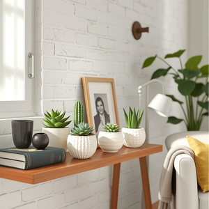 <span class=keywords><strong>Pot</strong></span> à orchidées en porcelaine blanche, style INS, écologique, crème, luxe léger, haut de gamme, créatif, simple, décoration pour la maison et le bureau, Chine - Product Image 3