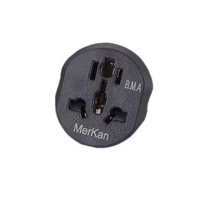 MerKan <b>Universal</b> <b>Travel</b> <b>Adapter</b> British Standard 10A Three Pole Power Plug AC Socket Converter For UK Hong Kong Macau - Product Image 2