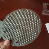 Diskus Jaring Sinter Baja Tahan Karat 304/316 Multi-Layer Filter Disc Silencer Filter Flame Arrester Mesh 1 Tahun