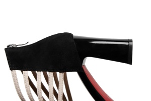 Sandalias Cómodas de Tacón Alto y Grueso con Diseño de Múltiples Tiras y Punta Abierta, Zapatos Romanos Sexys con Tiras, Estilo Club de Primavera/Verano, 8cm Oxford - Product Image 6