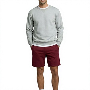 Shorts de sport pour homme en coton molletonné, coupe confortable, idéals pour le sport et la salle de sport. - Product Image 6