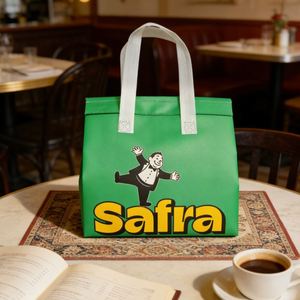 Wholesale Disposable Thermal <b>Cooler</b> Bags Custom Handle Durable Insulated Takeaway for Hot Cold Food Delivery Cake Recyclable - Product Image 3
