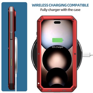 Funda Protectora para iPhone 17 Pro Max, Protección 360, Aleación de Aluminio Resistente, con Protector de Pantalla Integrado, Antigolpes - Product Image 6