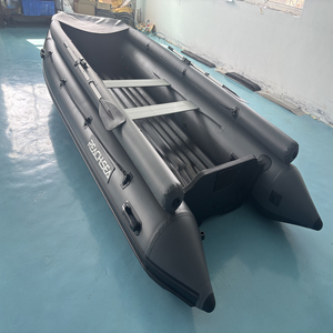 เรือยาง JET470cm เรือยางเป่าลมพร้อม EVA <span class=keywords><strong>สี</strong></span>ดำเทา - Product Image 4
