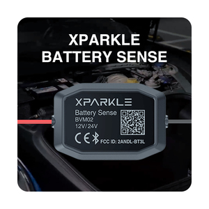 精确的无线 12V 24V 汽车电池测试仪，带移动应用程序，适合日常使用和电池维护 - Product Image 2
