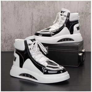 Spring and Summer 2025 New Men's High Cut Thick Soled <b>Height</b> <b>Increasing</b> <b>Shoes</b>, Fashionable Outdoor Casual <b>Shoes</b> - Product Image 6