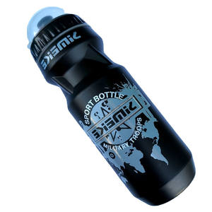 Simeke Sport <b>Water</b> <b>Bottle</b> 650Ml Lightweight Plastic Cycling <b>Bottle</b> Blue <b>Black</b> Orange Silk Screen Printing - Product Image 2