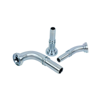 87341 Alat Crimp Adaptor Selang Fitting Flens 45 Hidrolik Baja Karbon Baru