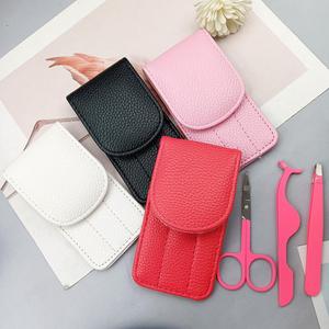 Kit d'outils professionnels de maquillage en gros pour cils, pinces à sourcils et cils en acier inoxydable à pointe fine, logo OEM personnalisé - Product Image 5