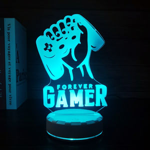 Offre Spéciale 3D LED acrylique éclairage <span class=keywords><strong>effet</strong></span> salon décoration table décoration chambre enfants veilleuse - Product Image 5