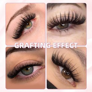 Extensions de cils individuelles Super Black Soft Cruelty-Free, échantillon gratuit, volume 0.05 D - Product Image 3