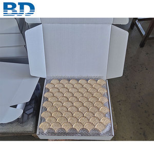 Cầu Vồng biển màu xanh màu xanh lá cây óng ánh bóng Matt kết thúc cá Quy mô Morocco Kính khảm gạch giật gân phòng tắm nhà bếp tường Deco - Product Image 6