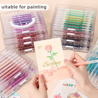 Stylo gel acrylique Languo D101-3, 99 couleurs, dessin, peinture, usage bureau et scolaire, pointe de 0,6 mm, fabriqué en plastique durable