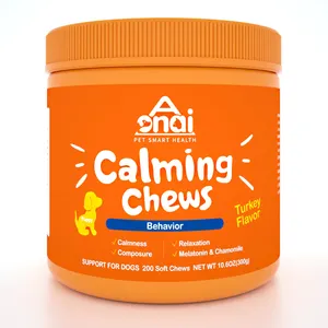 Calming Chews For Dogs Composure Relaxation For Everyday Stress Separation Advanced Melatonin Dog Supplements