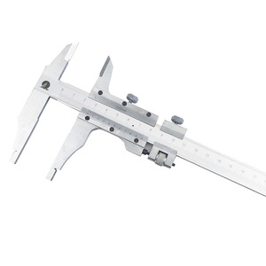 Calibrador Vernier Wuxi Sida 0-300mm Precisión 0.02mm Doble Mordaza Externa Cabeza Plana - Product Image 4