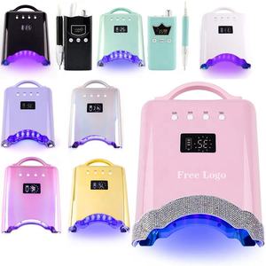 Lámpara UV LED Inalámbrica de 78W de Alta Potencia, Recargable, Equipo de Manicura para Salón, Herramienta de Luz para Curado de Esmalte en Gel, Venta al Por Mayor - Product Image 1