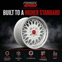 Velg Alloy Tempa 2 3 Piece Model Vintage Silver Machined Lip Kustom untuk BMW E30 E36 VW Golf Porsche 911 Model Y