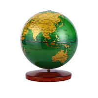 14cm classique bleu rotatif Globe lumière LED jouets d'apprentissage pour enfants chambre décoration accessoires pour la maison