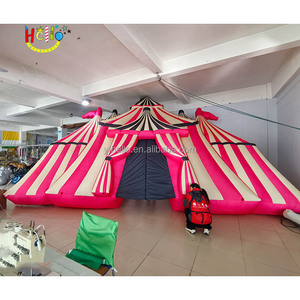 Carnaval puesta en escena <span class=keywords><strong>Fondo</strong></span> inflable arco de <span class=keywords><strong>circo</strong></span> inflable rosa - Product Image 1