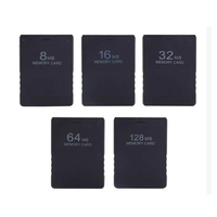 Carte mémoire pour jeux PS2 SD Carte de stockage 8M 32M 64M 128M 256M Capacité pour Sony Autres accessoires de jeu