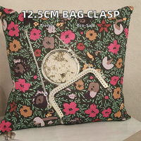 Bag Factory 12.5cm Matériel de maroquinerie écologique et tendance : Fermoirs de sac à main en métal, accessoires spéciaux pour sacs à main, Fermoirs arche et fermoirs kiss-lock
