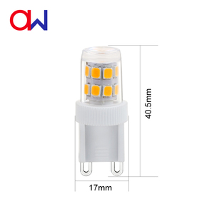Ampoule LED G9 2W à double pignon, lampe LED à économie d'énergie, remplacement d'halogène pour lustre en cristal, éclairage de décoration intérieure - Product Image 6