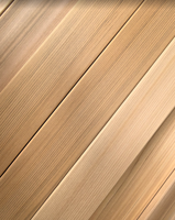 Panneau de sauna en cèdre rouge occidental, rainuré et rainuré à l'envers, en bois massif, pour mur et plafond de sauna