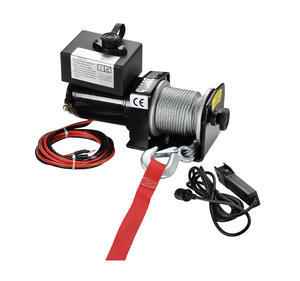 באיכות גבוהה שחור UTV 9500lb מיני סירת מטעין 12v חשמלי כננת מנוע - Product Image 3