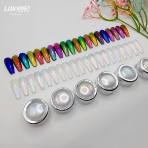 Polvo de Hadas Aurora de Alta Calidad, Pigmento Camaleón Fino para Uñas, para Salón de Belleza, DIY - Product Image 1