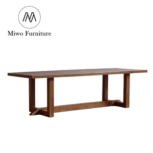 Salotto in <span class=keywords><strong>legno</strong></span> <span class=keywords><strong>massello</strong></span> tavoli da conferenza rettangolo moderno 8 mobili 10 posti centro cucina 108 "<span class=keywords><strong>tavolo</strong></span> da pranzo in <span class=keywords><strong>legno</strong></span> di quercia bianca - Product Image 1