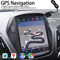 Lecteur multimédia vidéo radio pour voiture 10,4 pouces 2 Din Écran Tesla pour Hyundai Tucson IX35 2011 2015 Android 13 GPS CARPLAY Stéréo