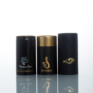 Tùy Chỉnh <span class=keywords><strong>PVC</strong></span> Nhiệt Shrink Capsule Seal Cho Rượu Rượu Vodka Gin Chai Cap Thu Nhỏ Bọc Với Tear Stripe - Product Image 5