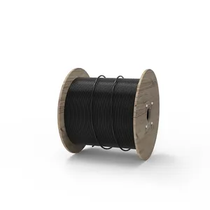 Outdoor Fiber And Cable Corning Core Single Mode GYXTW 24 Core G652D Fiber Black 3 Years Overhead Power Cable ISO9001 0~1000 RIH