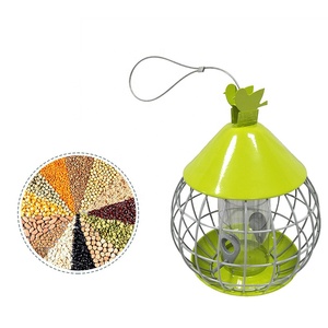 Fil de métal durable et facile à nettoyer, résistant aux écureuils, mangeoires suspendues pour animaux de compagnie, fer conçu pour les oiseaux sauvages. - Product Image 6