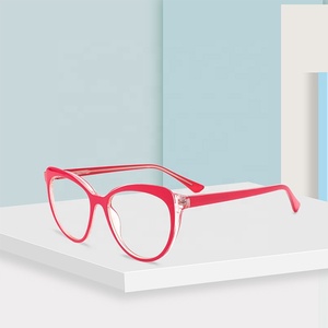 Occhiali moda all'ingrosso Sunray China Factory customizzati lenti trasparenti Multicolor Cat Eye TR90 montatura per occhiali ottici - Product Image 3