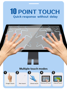 15 \ "21.5 \" 24 \ "interfaccia USB nuova pellicola Touch sensore capacitivo Foil Nano per Monitor interattivo Multi Touch - Product Image 5
