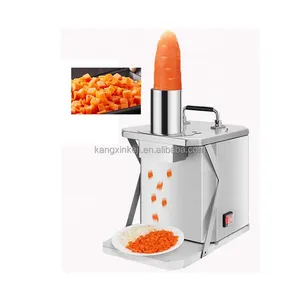 Venta caliente cortador picador cebolla vegetal Dicer patata zanahoria máquina de cortar en cubitos