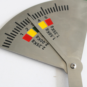 Calibrador Ajustable de Acero Inoxidable para Medir la Grasa Dorsal de Cerdos, Herramienta Personalizada para Evaluar la Condición Corporal del Ganado - Product Image 4